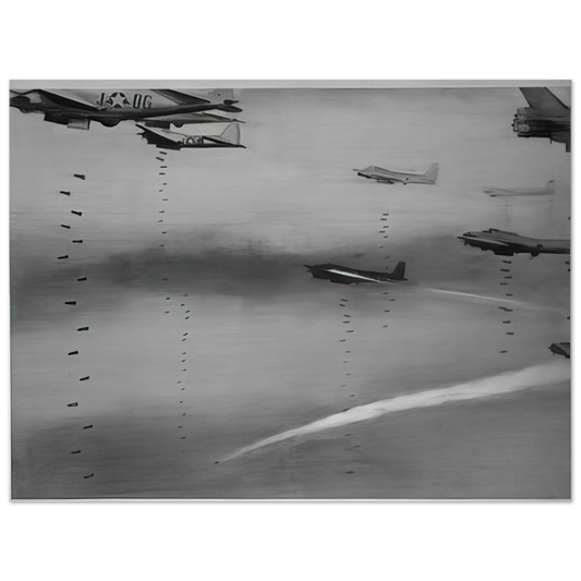 Gerhard Richter - BOMBERS 1963  75x100 cm / 30x40inches Fine Art Poster