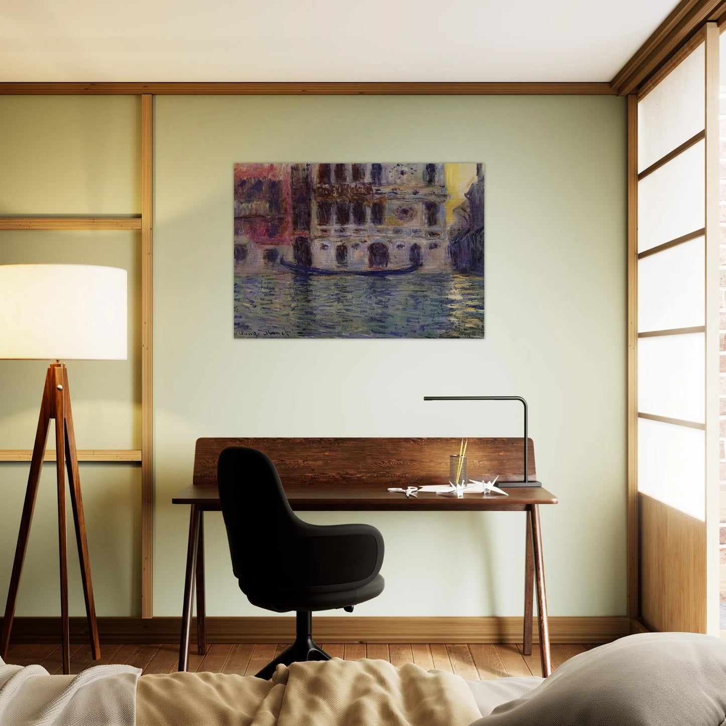 Palazzo Dario 3 - claude monet Brushed Aluminum Print - 70x100 cm / 28x40 inches | claude monet Aluminum Print | claude monet Prints