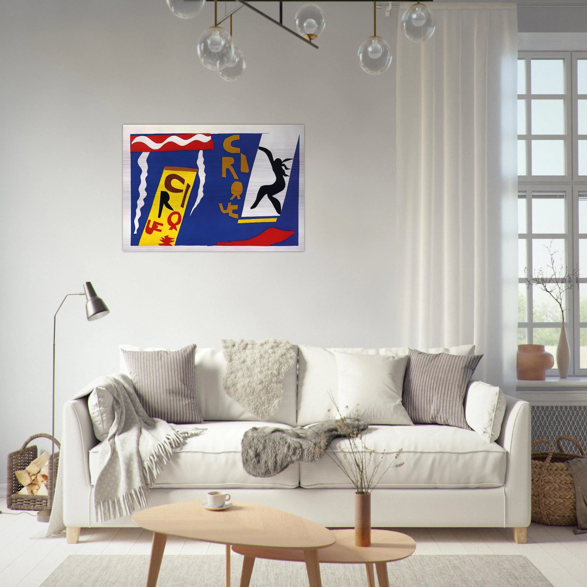 THE CIRCUS 1947 - Henri Matisse Brushed Aluminum Print - 70x100 cm / 28x40 inches | Henri Matisse Aluminum Print | Henri Matisse Prints
