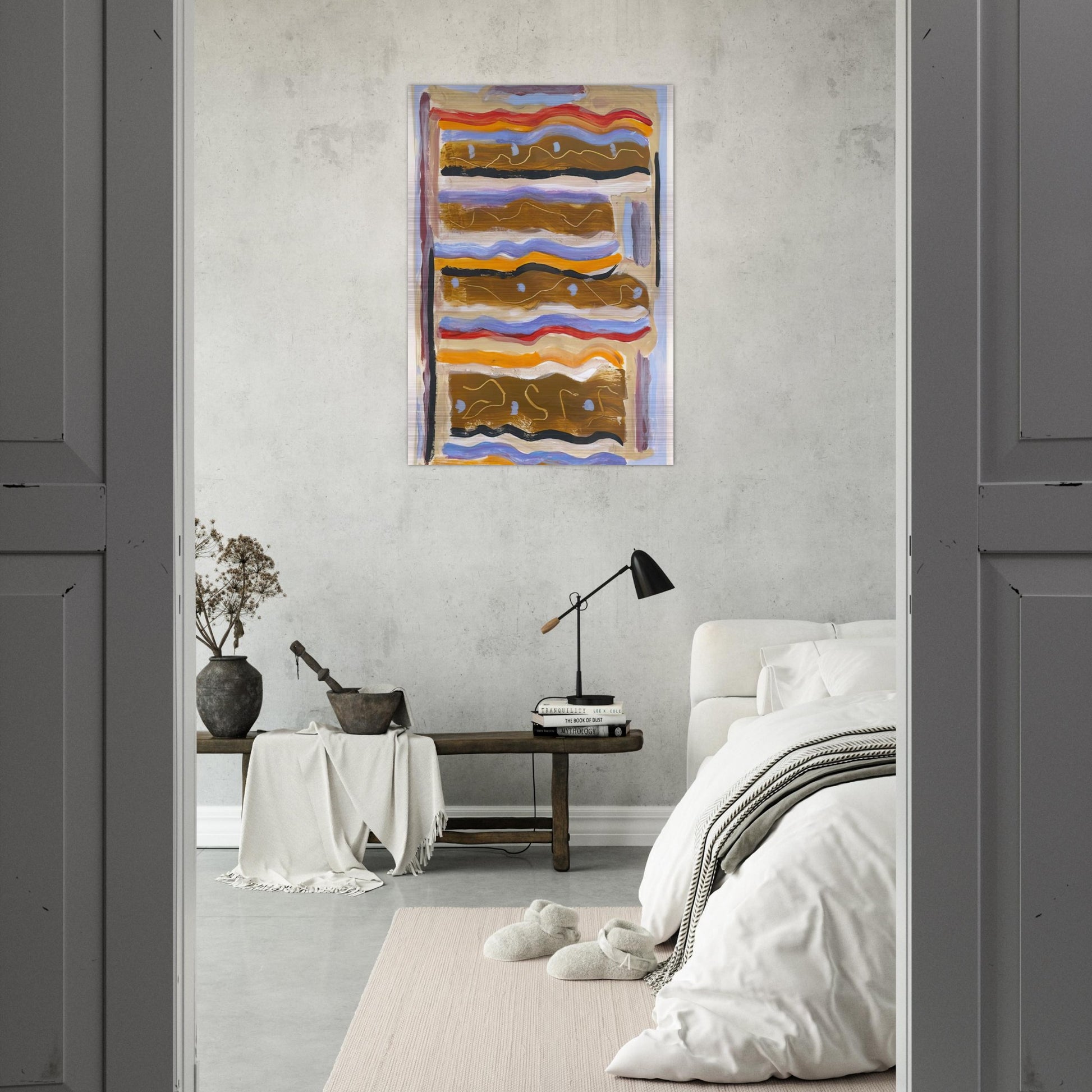 Untitled - 1950 - Betty Parsons Brushed Aluminum Print - 70x100 cm / 28x40 inches | Betty Parsons Aluminum Print | Betty Parsons Prints