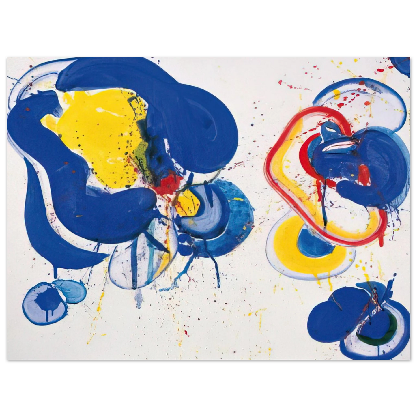 Sam Francis - Dream It Is  75x100 cm / 30x40inches Fine Art Poster