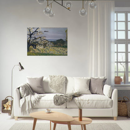 LANDSCAPE NICE 1919 - Henri Matisse Brushed Aluminum Print - 70x100 cm / 28x40 inches | Henri Matisse Aluminum Print | Henri Matisse Prints