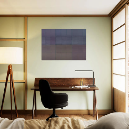 Microchromie, gris puissance [6] - Fernand Leduc Brushed Aluminum Print - 70x100 cm / 28x40 inches | Fernand Leduc Aluminum Print | Fernand Leduc Prints