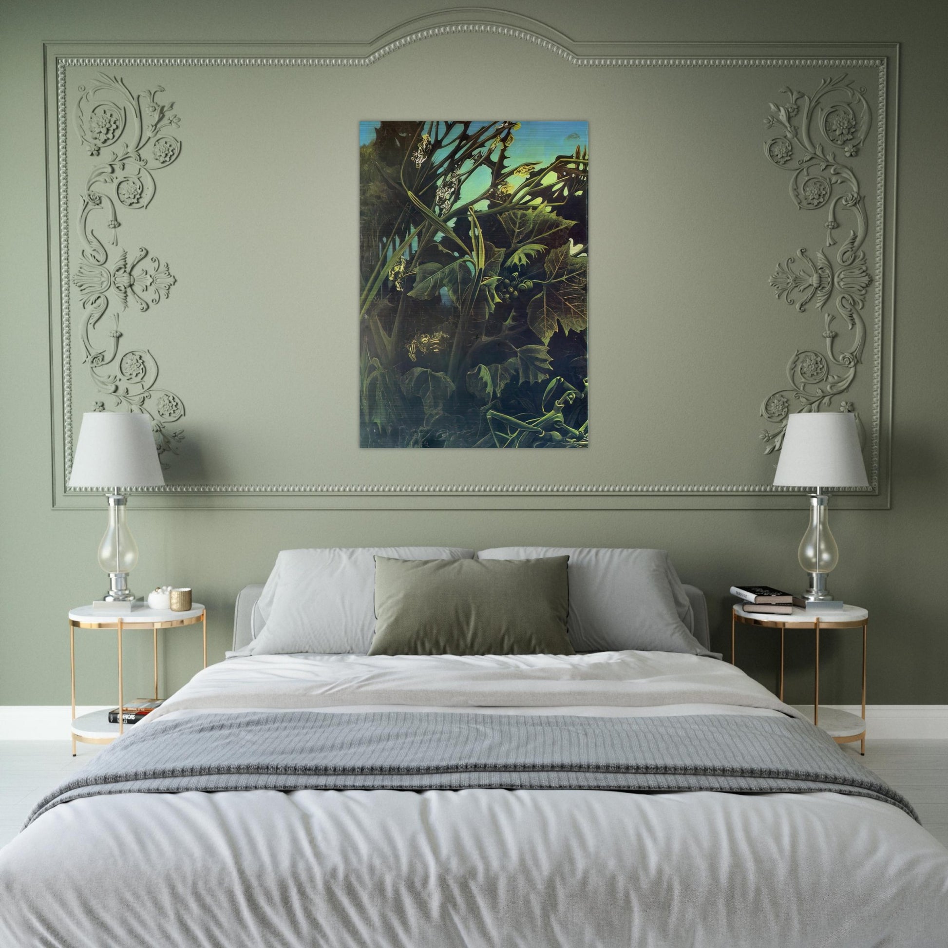 Lust for life - Max Ernst Brushed Aluminum Print - 70x100 cm / 28x40 inches | Max Ernst Aluminum Print | Max Ernst Prints