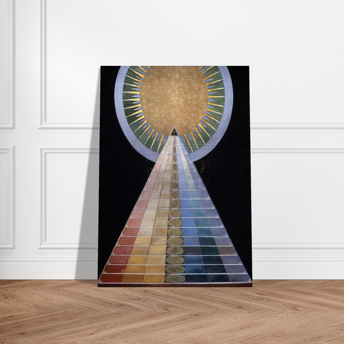 ALTAR PAINTING 1915 - Hilma af Klint Brushed Aluminum Print - 70x100 cm / 28x40 inches | Hilma af Klint Aluminum Print | Hilma af Klint Prints