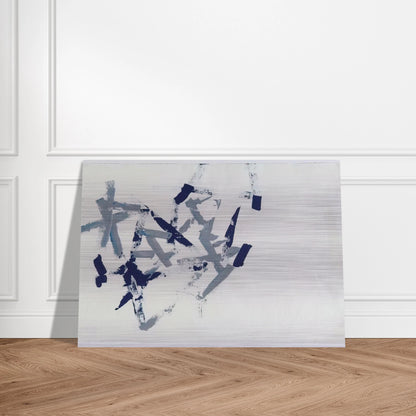 Untitled Free Structures - 1962 - Charlotte Posenenske Brushed Aluminum Print - 70x100 cm / 28x40 inches | Charlotte Posenenske Aluminum Print | Charlotte Posenenske Prints