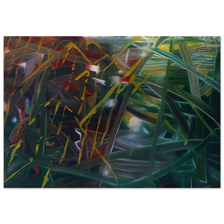ABSTRACT PAINTING NO 439 - Gerhard Richter Brushed Aluminum Print - 70x100 cm / 28x40 inches | Gerhard Richter Aluminum Print | Gerhard Richter Prints