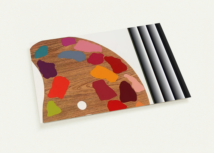 PALETTE II 1969 By Jim Dine Pack of 10 Post Cards | Jim Dine Post Cards | A6 (10.5 x 14.8 cm) - 4.1 x 5.8 inches