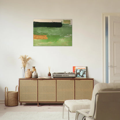 Mediterranean, 1981- - Helen Frankenthaler Brushed Aluminum Print - 70x100 cm / 28x40 inches | Helen Frankenthaler Aluminum Print | Helen Frankenthaler Prints