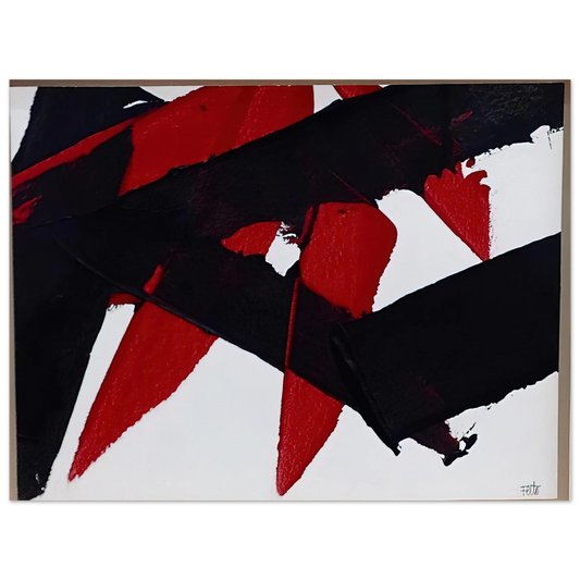 Luis Feito - UNTITLED 2007  75x100 cm / 30x40inches Fine Art Poster