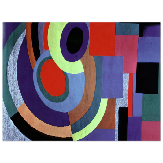 Sonia Delaunay - ICARUS  75x100 cm / 30x40inches Fine Art Poster