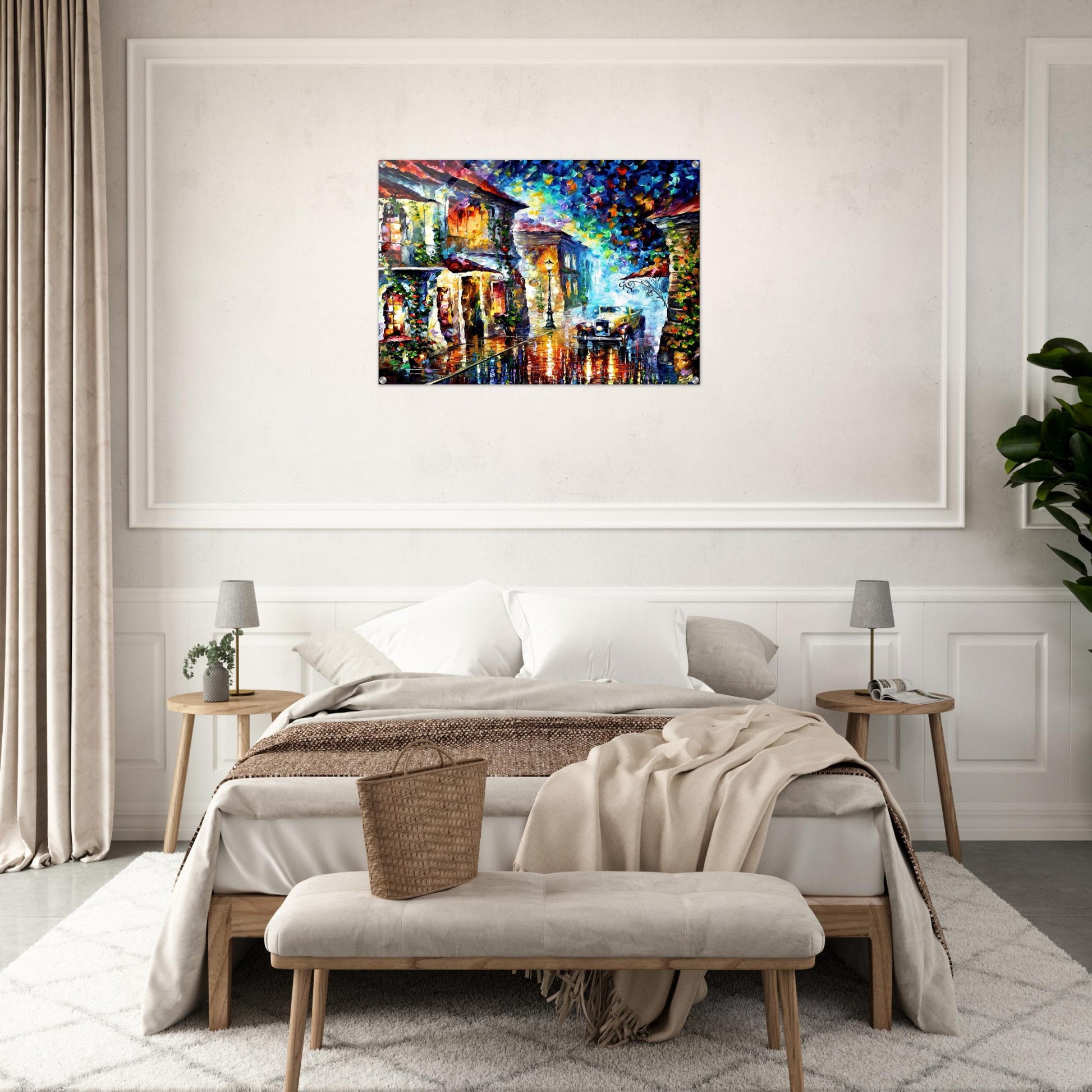 Leonid Afremov - Leonid Afremov Acrylic Print - 70x100 cm / 28x40″ inches