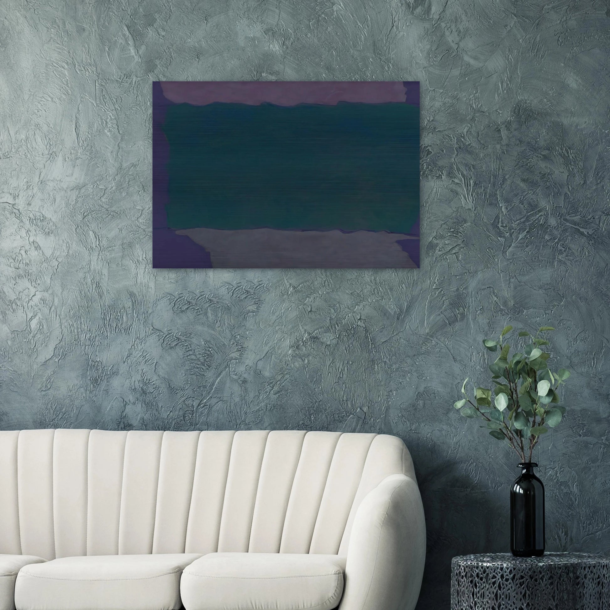 Infinity Field Lefkada Series - 1982 - Theodoros Stamos Brushed Aluminum Print - 70x100 cm / 28x40 inches | Theodoros Stamos Aluminum Print | Theodoros Stamos Prints