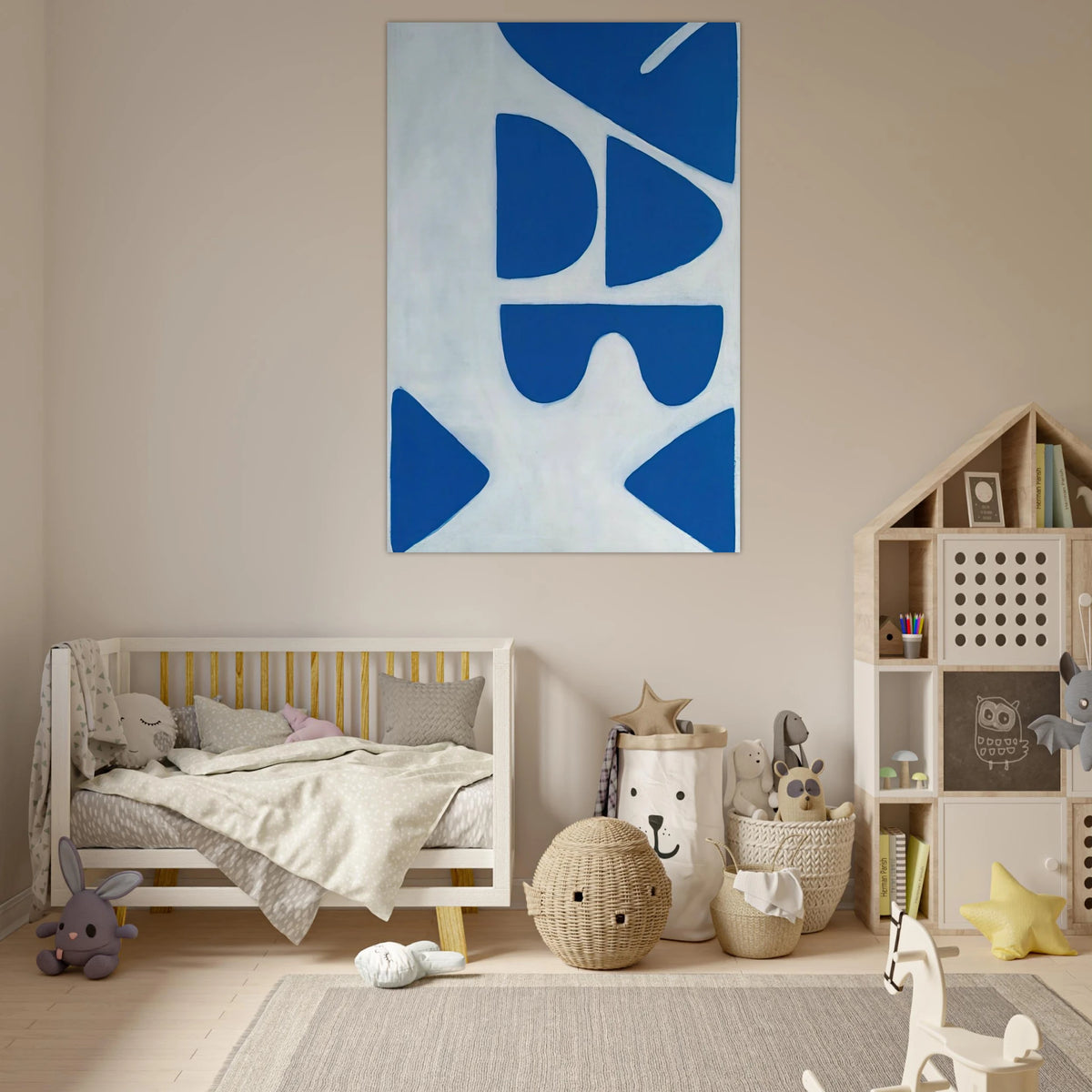 Berlin Blues 6 - 1966 - William Scott Art Prints - 100x150 cm / 40x60″ inches | William Scott Poster | William Scott Prints