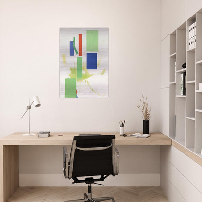 Lucidus Ordo - Hans Hofmann Brushed Aluminum Print - 70x100 cm / 28x40 inches | Hans Hofmann Aluminum Print | Hans Hofmann Prints