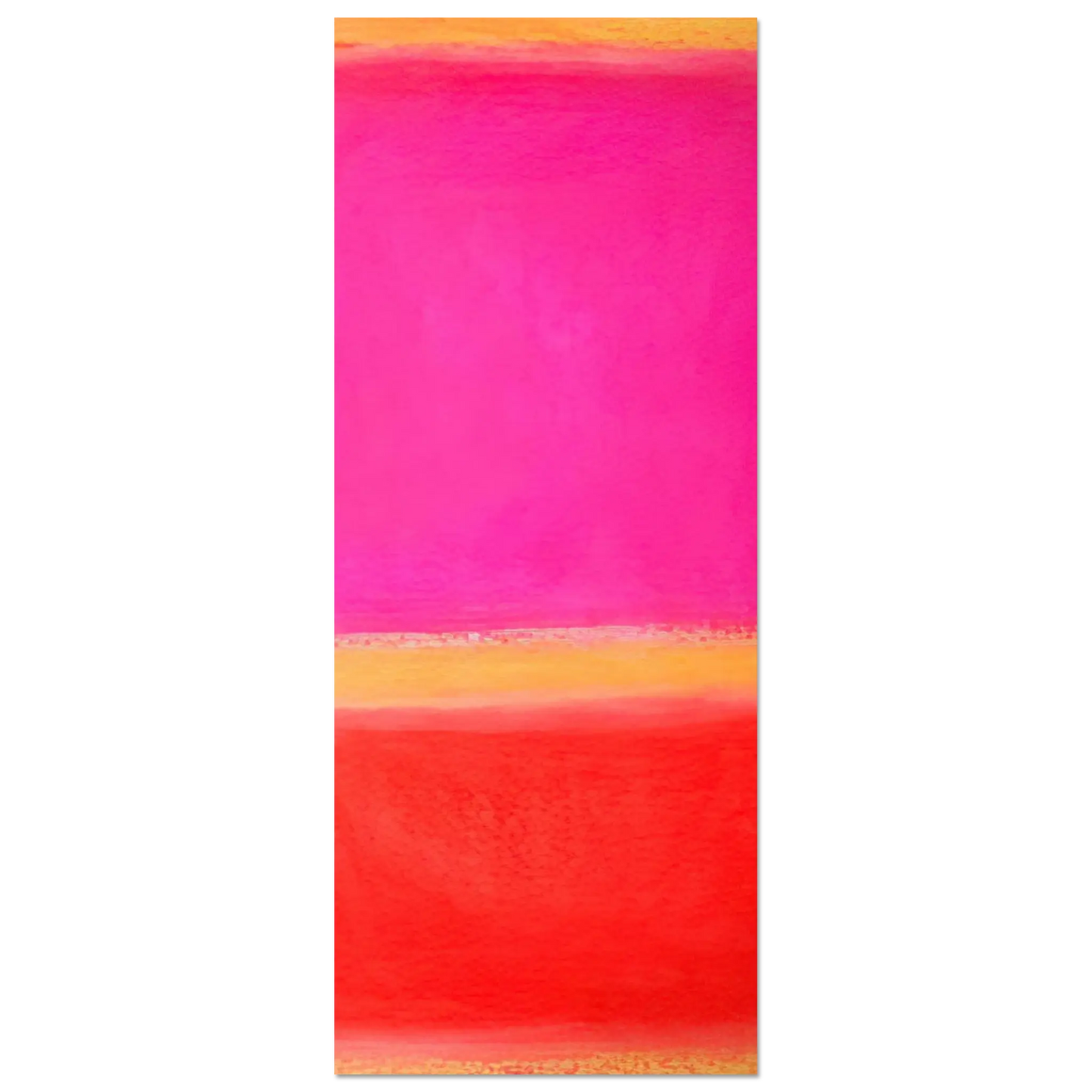 Helen Frankenthaler - Untitled - Color Field Painting Wall art - 13x18 cm / 5x7 inches - Premium Wooden Framed Poster With Fine Art Paper - Wood frame