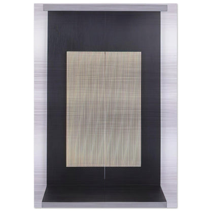 LIGHT TRAP 1965 - Jesus Rafael Soto Brushed Aluminum Print - 70x100 cm / 28x40 inches | Jesus Rafael Soto Aluminum Print | Jesus Rafael Soto Prints