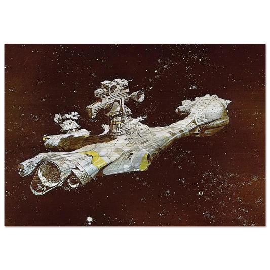 Chris Foss - Chris Foss Brushed Aluminum Print - 70x100 cm / 28x40 inches | Chris Foss Aluminum Print | Chris Foss Prints