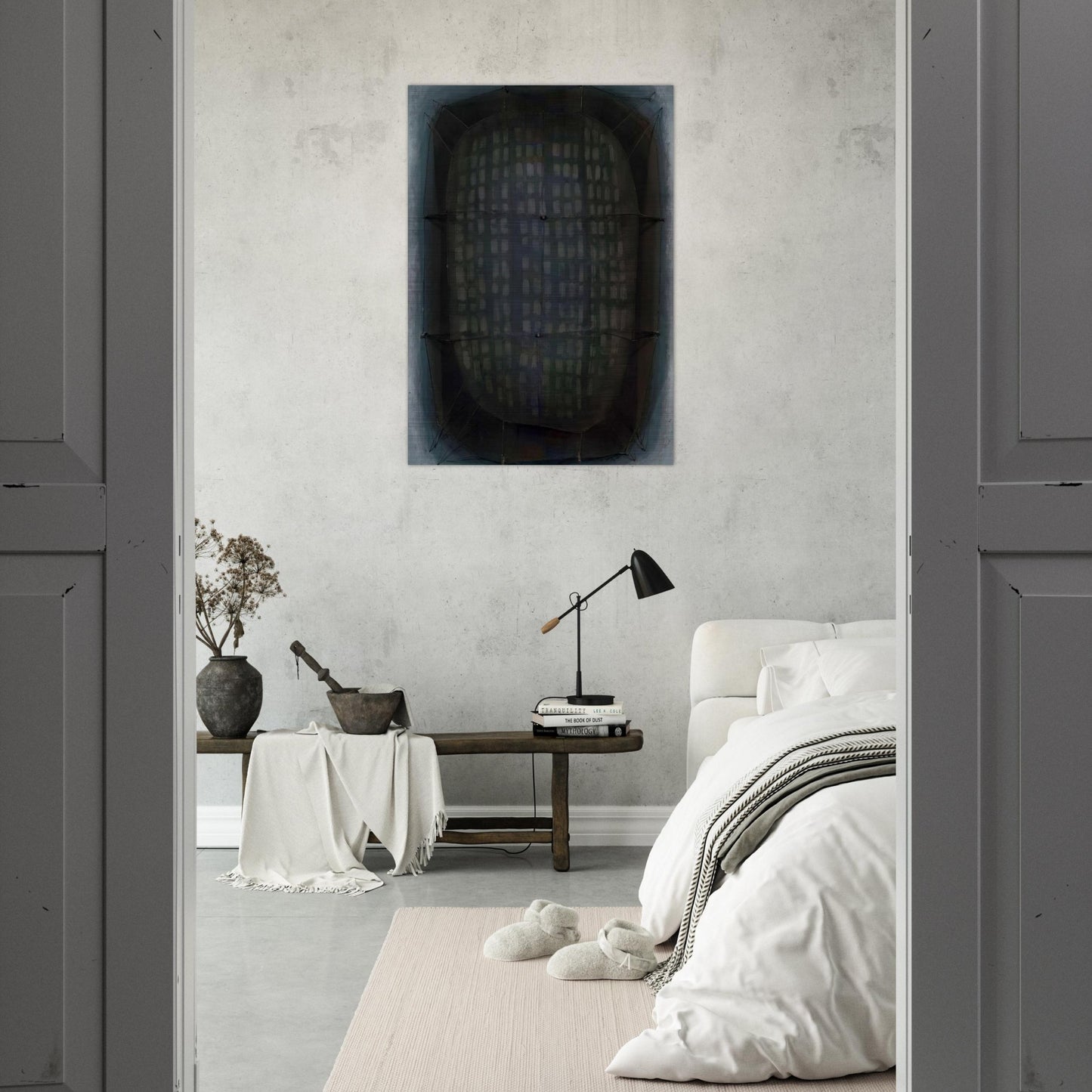 Espejuelo - 1964 - Manuel Rivera Brushed Aluminum Print - 70x100 cm / 28x40 inches | Manuel Rivera Aluminum Print | Manuel Rivera Prints