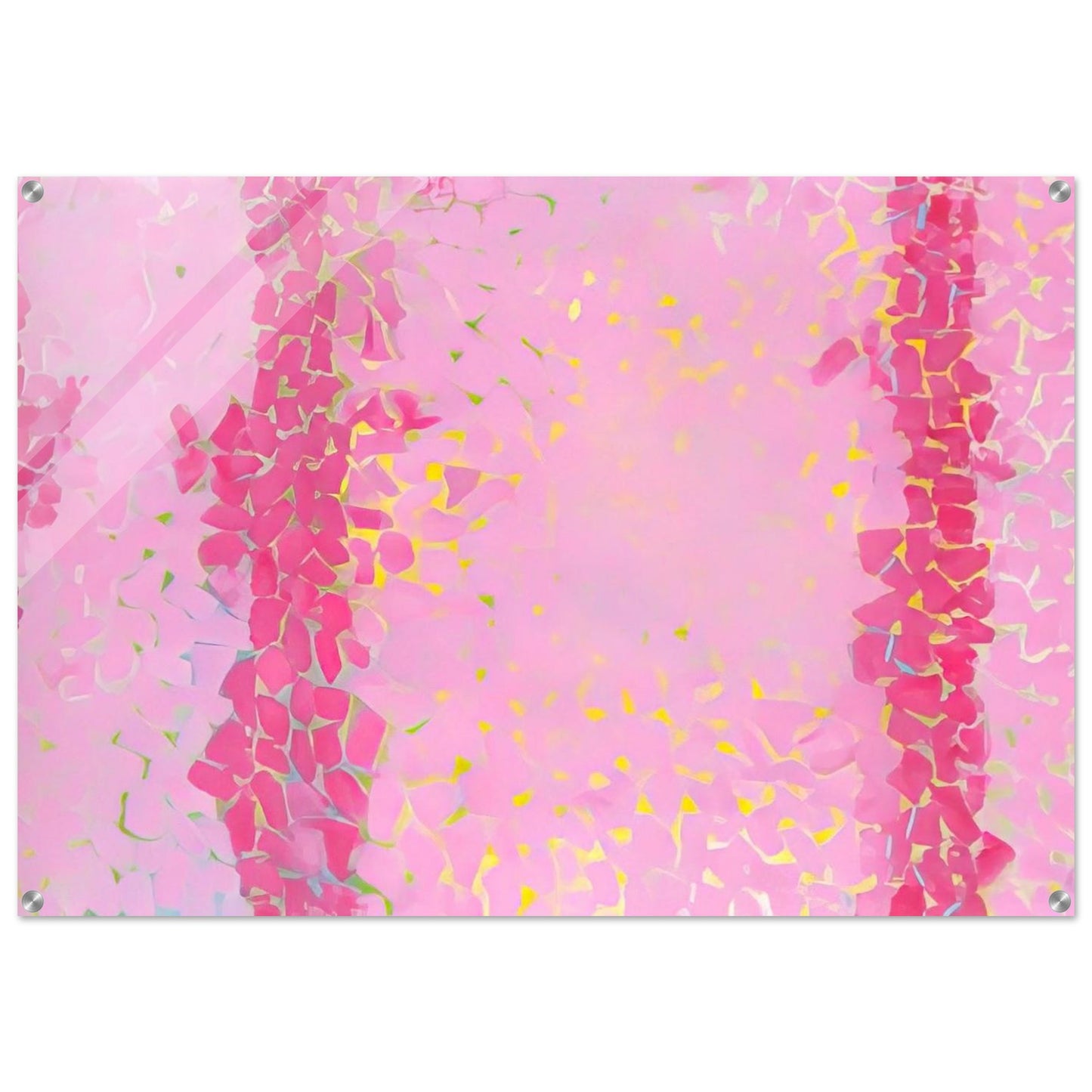 WIND AND CREPE MYRTLE CONCERTO 1973 - Alma Woodsey Thomas Acrylic Print - 70x100 cm / 28x40″ inches | Alma Woodsey Thomas Wall Art | Alma Woodsey Thomas Prints