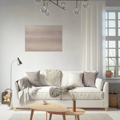 Peach Glow - 1958 - Gene Davis Brushed Aluminum Print - 70x100 cm / 28x40 inches | Gene Davis Aluminum Print | Gene Davis Prints