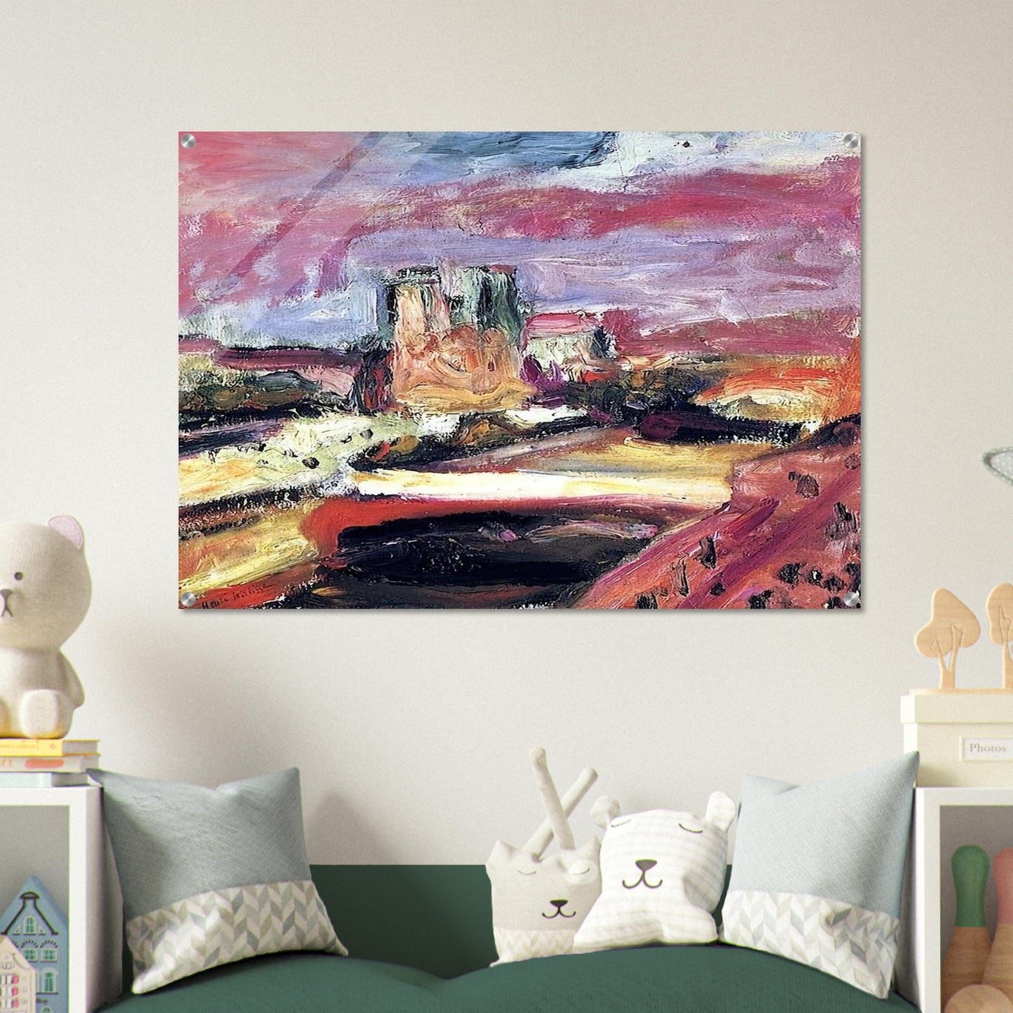 NOTRE DAME 1904 - Henri Matisse Acrylic Print - 70x100 cm / 28x40″ inches
