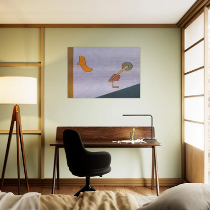 Composition I - 1949 - Gene Davis Brushed Aluminum Print - 70x100 cm / 28x40 inches | Gene Davis Aluminum Print | Gene Davis Prints