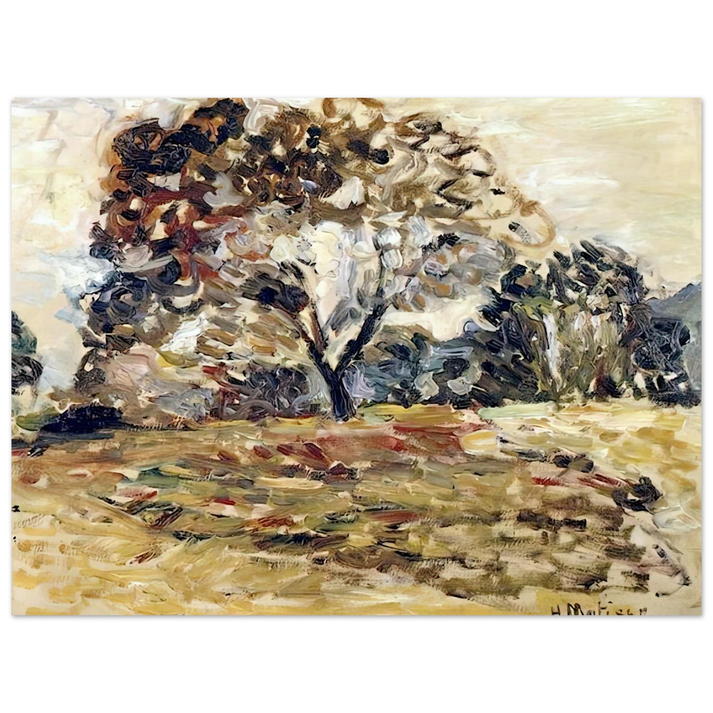 Henri Matisse - LANDSCAPE OF CORSICA 1898  75x100 cm / 30x40inches Fine Art Poster