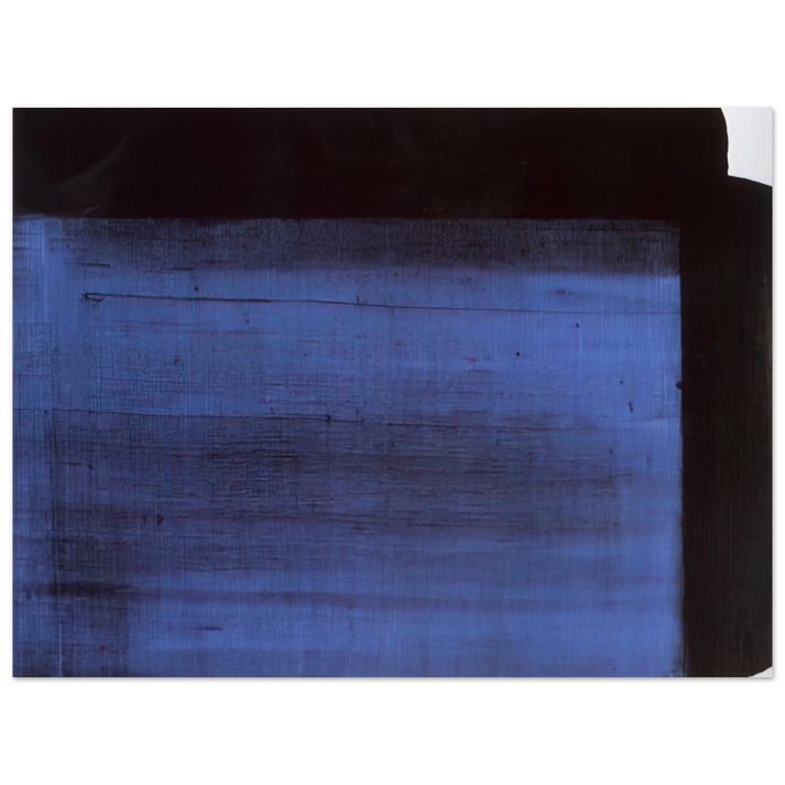 Pierre Soulages - Peinture 19 mai 1982 - 1982  75x100 cm / 30x40inches Fine Art Poster