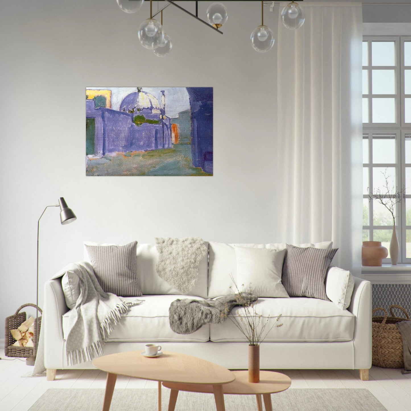 LE MARABOUT 1912 - Henri Matisse Brushed Aluminum Print - 70x100 cm / 28x40 inches | Henri Matisse Aluminum Print | Henri Matisse Prints