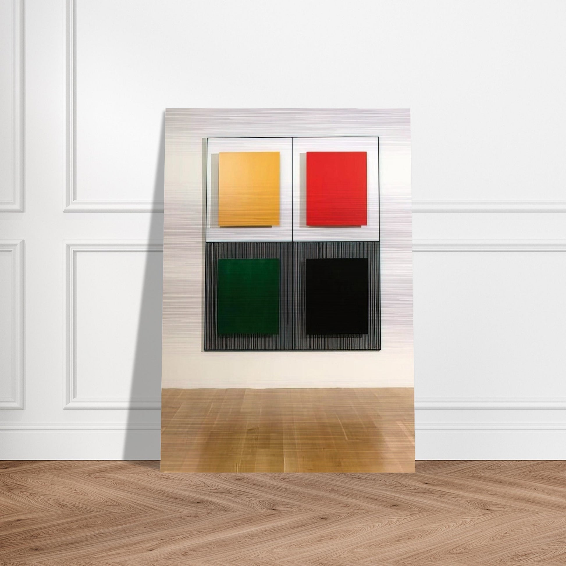 MARICHE 2 1997 - Jesus Rafael Soto Brushed Aluminum Print - 70x100 cm / 28x40 inches | Jesus Rafael Soto Aluminum Print | Jesus Rafael Soto Prints