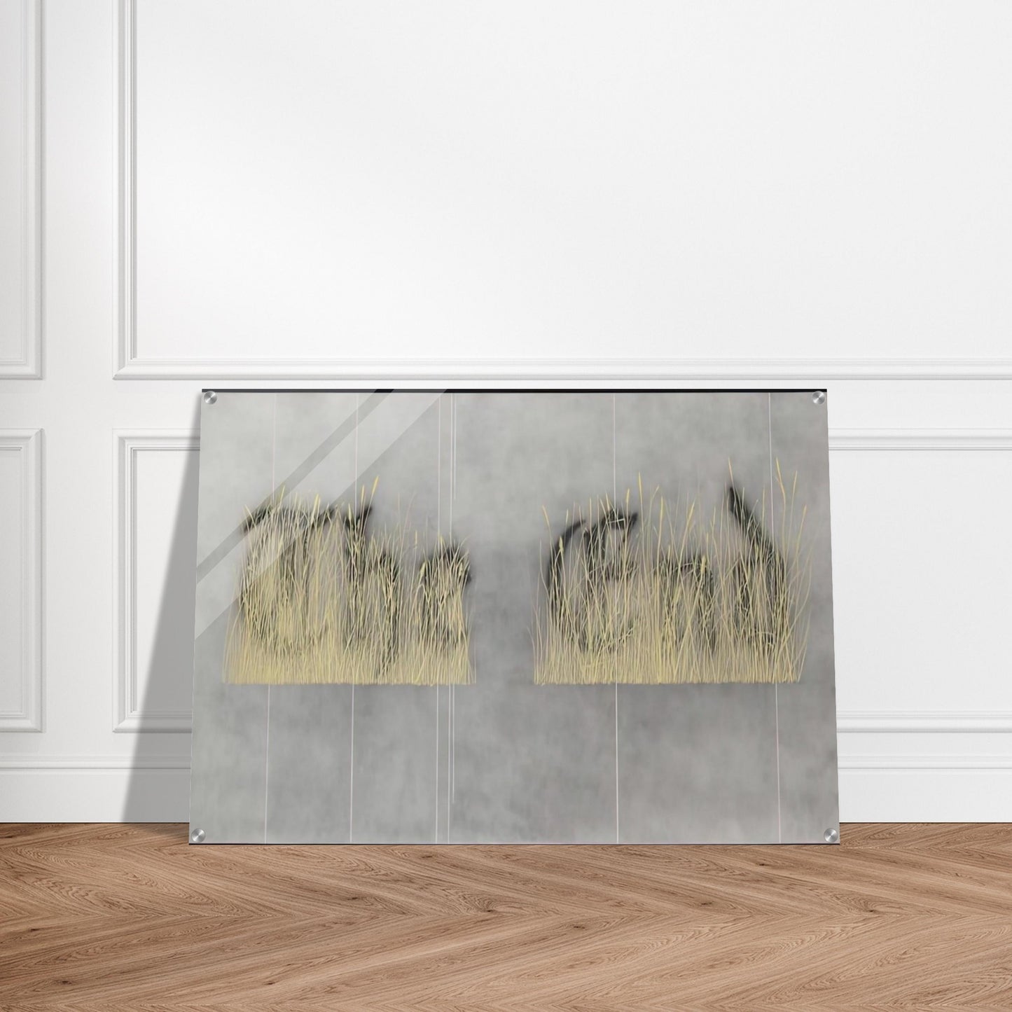 THE FINAL END 1992 - Edward Ruscha Acrylic Print - 70x100 cm / 28x40″ inches