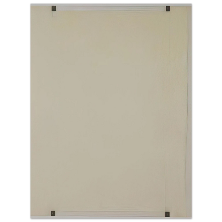 Robert Ryman - Untitled - 1976  75x100 cm / 30x40inches Fine Art Poster