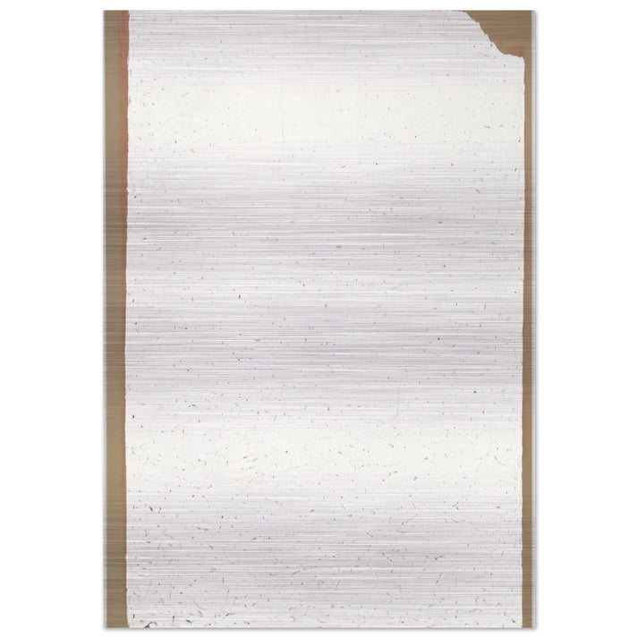 Convention - Robert Ryman Brushed Aluminum Print - 70x100 cm / 28x40 inches | Robert Ryman Aluminum Print | Robert Ryman Prints