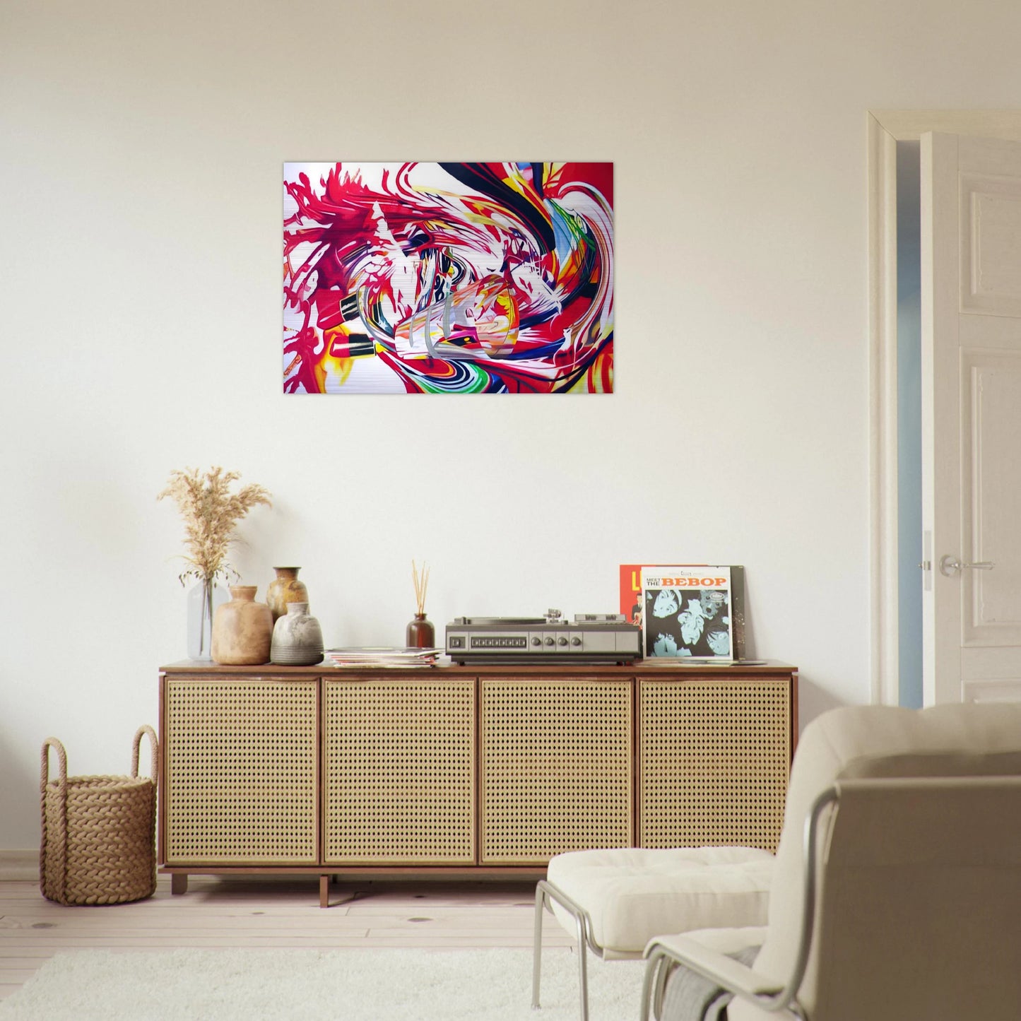 Women's Intuition, after Aspen - James Rosenquist Brushed Aluminum Print - 70x100 cm / 28x40 inches | James Rosenquist Aluminum Print | James Rosenquist Prints