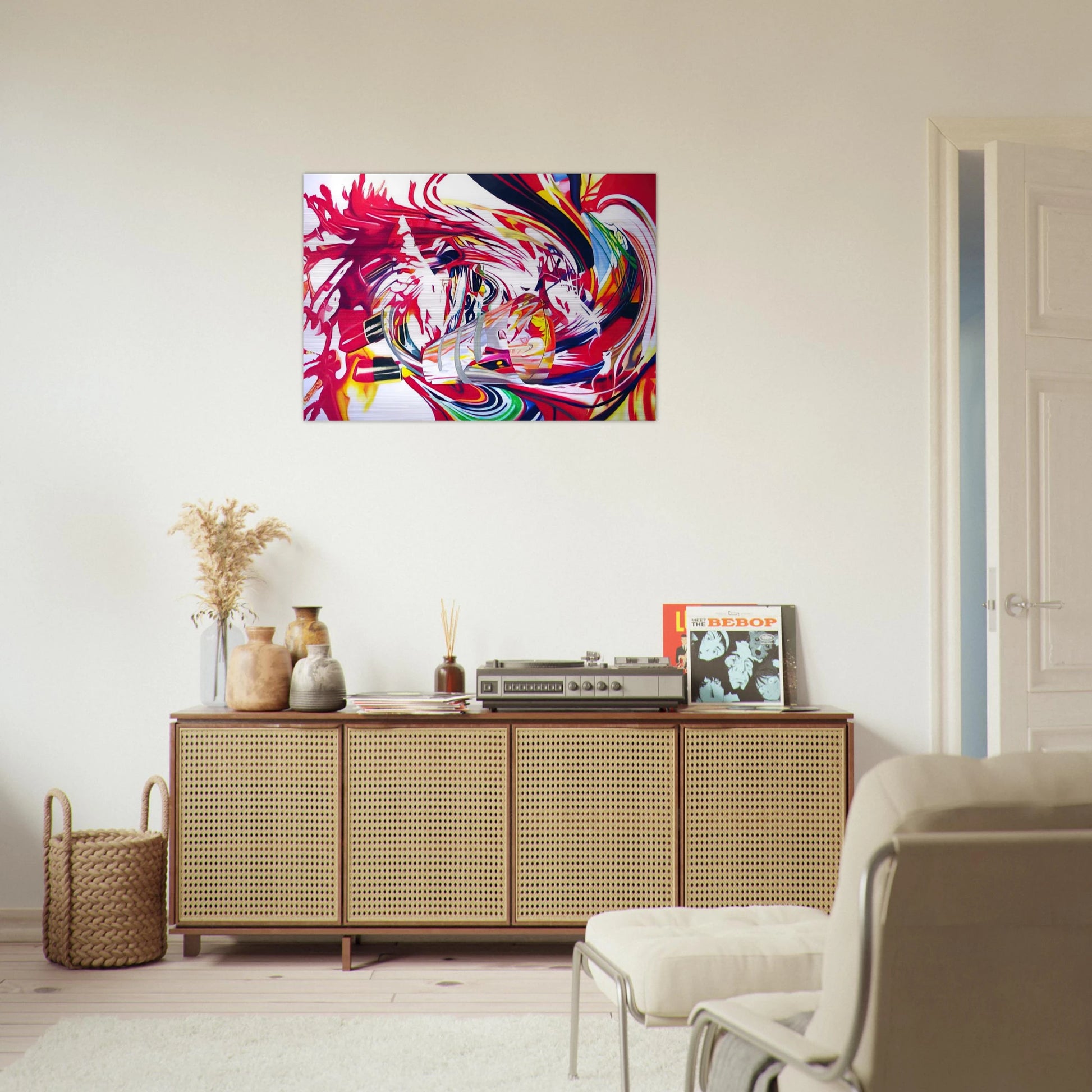 Women's Intuition, after Aspen - James Rosenquist Brushed Aluminum Print - 70x100 cm / 28x40 inches | James Rosenquist Aluminum Print | James Rosenquist Prints