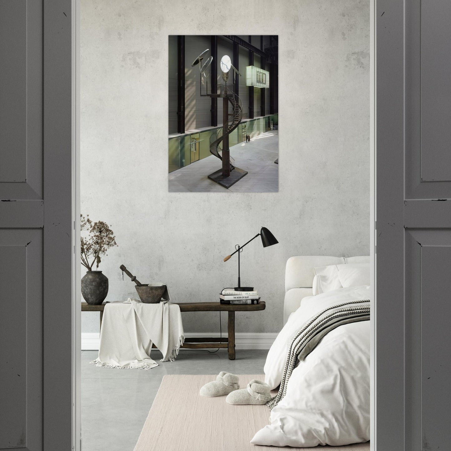 I DO I UNDO AND I REDO - Louise Bourgeois Brushed Aluminum Print - 70x100 cm / 28x40 inches | Louise Bourgeois Aluminum Print | Louise Bourgeois Prints