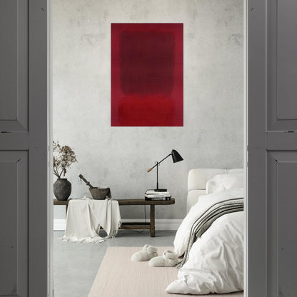 Red and Brown - 1957 - Mark Rothko Brushed Aluminum Print - 70x100 cm / 28x40 inches | Mark Rothko Aluminum Print | Mark Rothko Prints