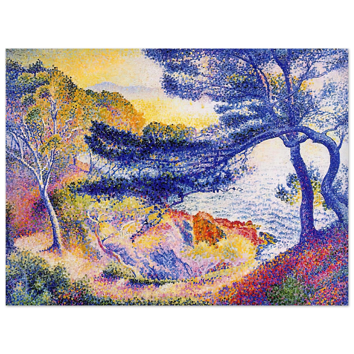 Henri-Edmond Cross - Cape Layet, Provence  75x100 cm / 30x40inches Fine Art Poster