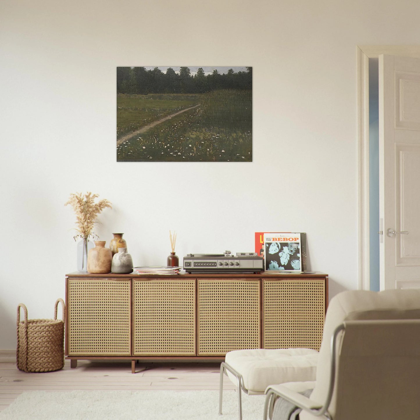 Forest Glade - Arkhyp Kuindzhi Brushed Aluminum Print - 70x100 cm / 28x40 inches | Arkhyp Kuindzhi Aluminum Print | Arkhyp Kuindzhi Prints