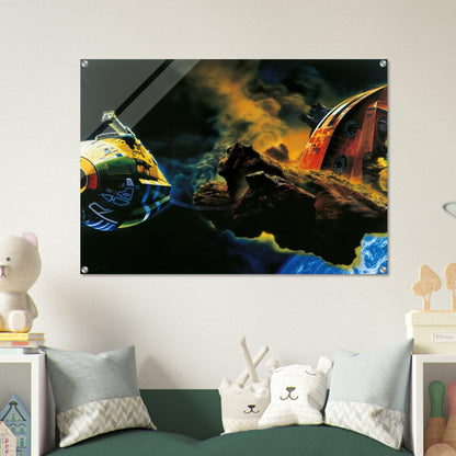 Chris Foss - Chris Foss Acrylic Print - 70x100 cm / 28x40″ inches