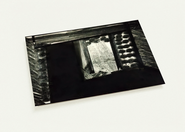 All alone in the Museum of Art - 1979 By Howard Hodgkin Pack of 10 Post Cards | Howard Hodgkin Post Cards | A6 (10.5 x 14.8 cm) - 4.1 x 5.8 inches