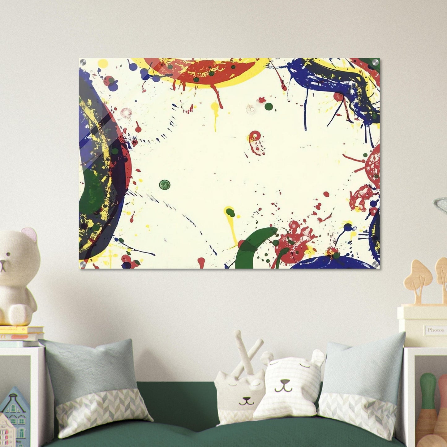 Sun Up - Sam Francis Acrylic Print - 70x100 cm / 28x40″ inches