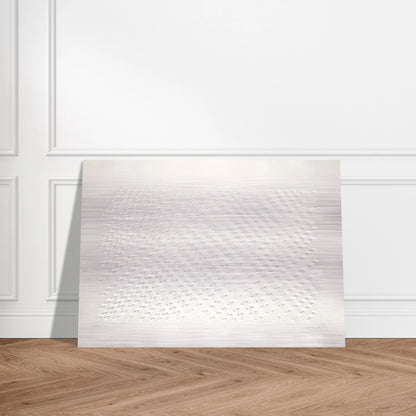 Untitled Hommage á Santomaso - Spatialism - Enrico Castellani Brushed Aluminum Print - 70x100 cm / 28x40 inches | Enrico Castellani Aluminum Print | Enrico Castellani Prints
