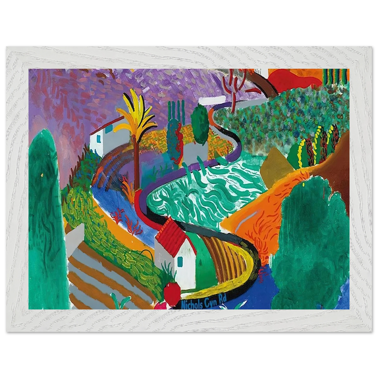David Hockney - David Hockney Wall art - A1 (59.4 x 84.1  cm) - Fine Art Poster-canvas - -