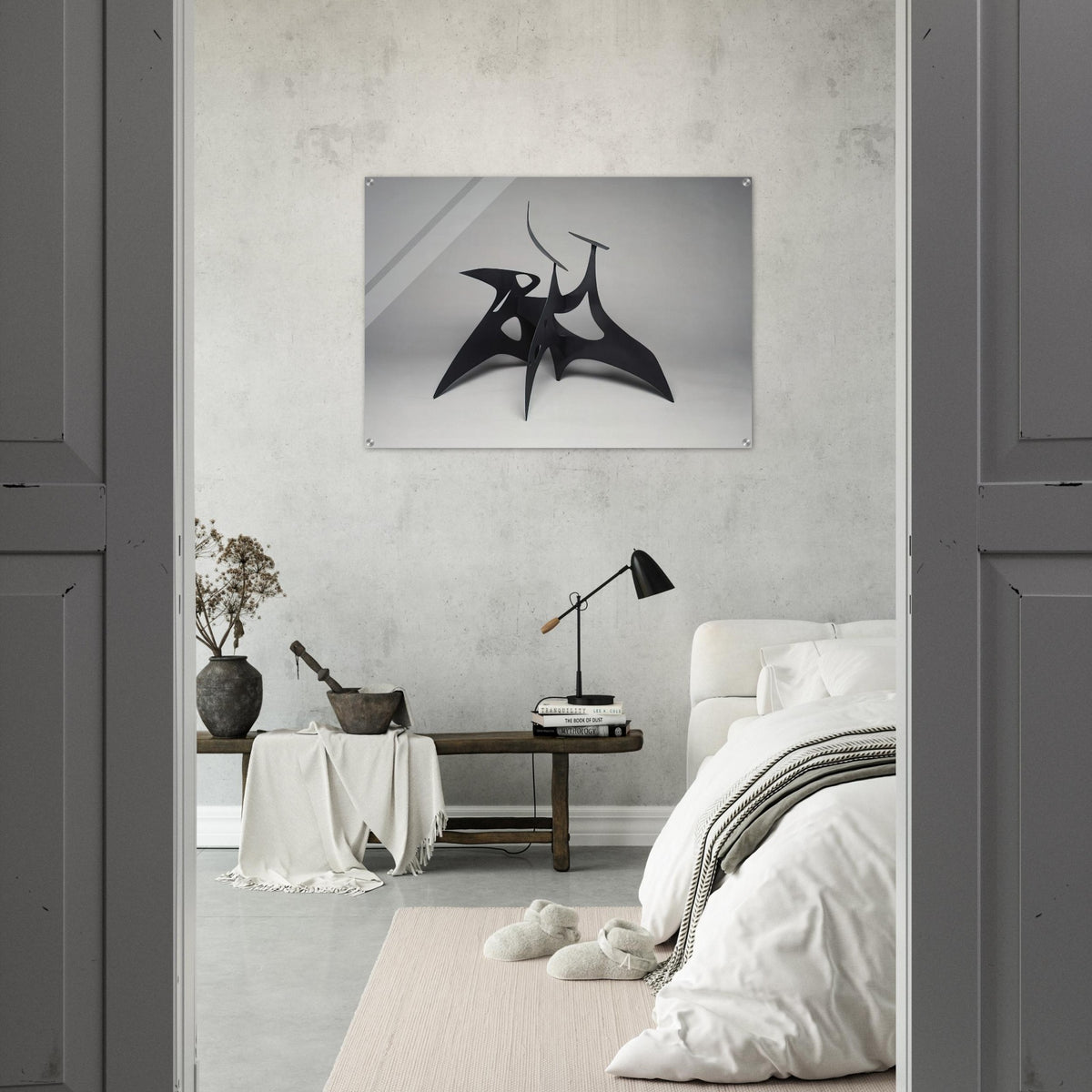 MUCH PIERCED 1947 - Alexander Calder Acrylic Print - 70x100 cm / 28x40″ inches