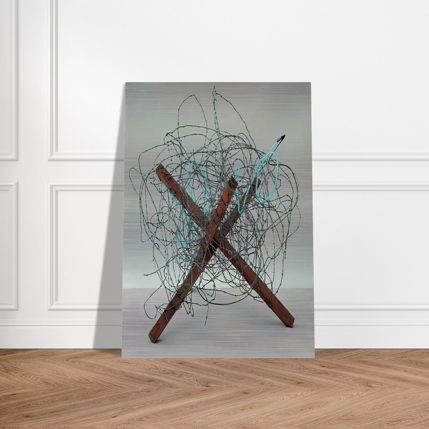 Tumbleweed - James Rosenquist Brushed Aluminum Print - 70x100 cm / 28x40 inches | James Rosenquist Aluminum Print | James Rosenquist Prints