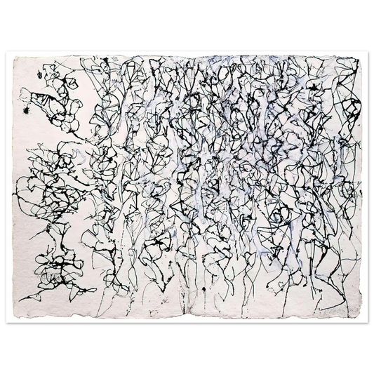 Brice Marden - Don't Bungle the Jungle - 1989  75x100 cm / 30x40inches Fine Art Poster