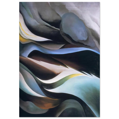 From the Lake - Georgia O'Keeffe Brushed Aluminum Print - 70x100 cm / 28x40 inches | Georgia O'Keeffe Aluminum Print | Georgia O'Keeffe Prints