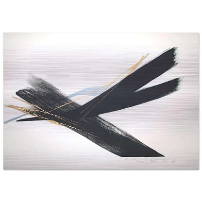 Arrived Wind - 2001 - Toko Shinoda Brushed Aluminum Print - 70x100 cm / 28x40 inches | Toko Shinoda Aluminum Print | Toko Shinoda Prints